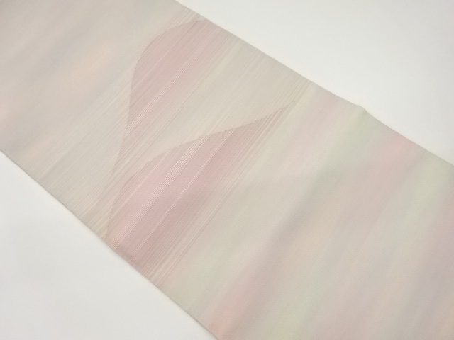 綴れ山並模様織出し名古屋帯